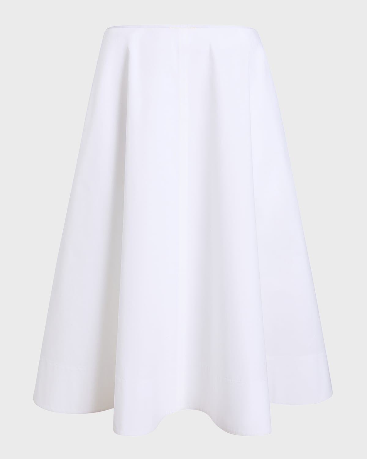 Renta Cotton Midi Skirt - 1