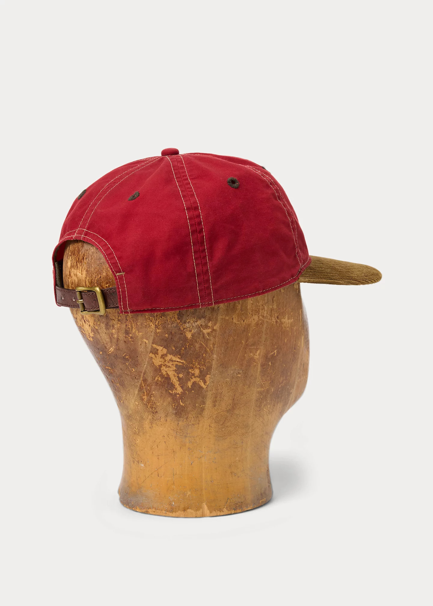 Corduroy-Bill Oilcloth Ball Cap - 2
