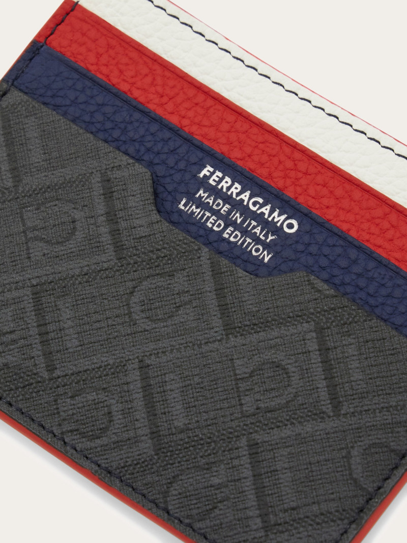 FERRAGAMO Ferragamo Monogram credit card holder - Sport Capsule outlook
