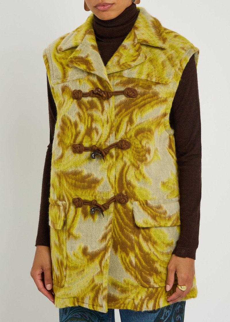 Etro Etro Jacquard Wool-blend Gilet outlook