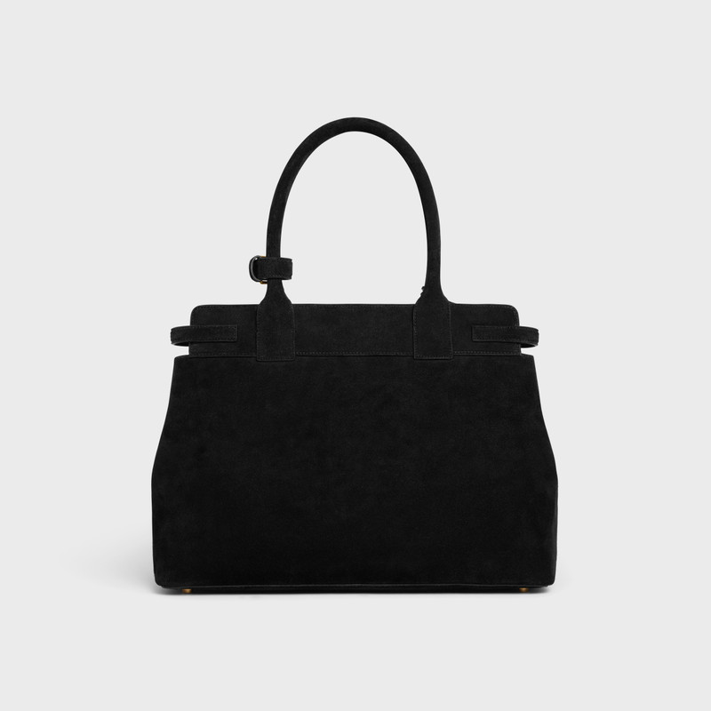 CELINE CONTI BAG in SUEDE CALFSKIN 3