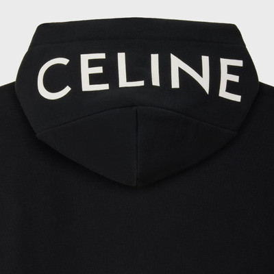 CELINE CELINE HOODIE IN COTTON FLEECE outlook