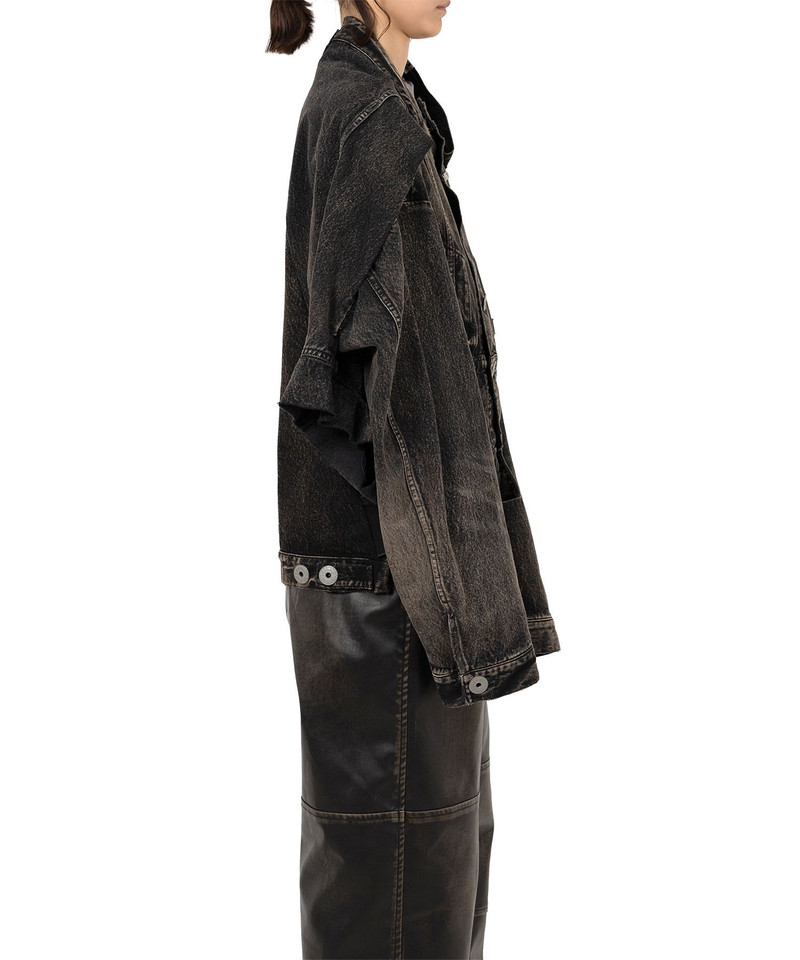 Reversed Front Denim Jacket 6