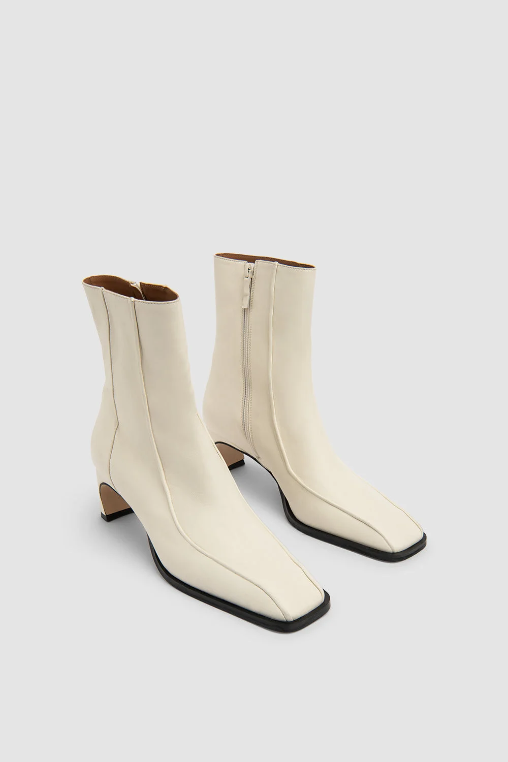 Nieves Ankle Boot Leather Ankle Boot - 1
