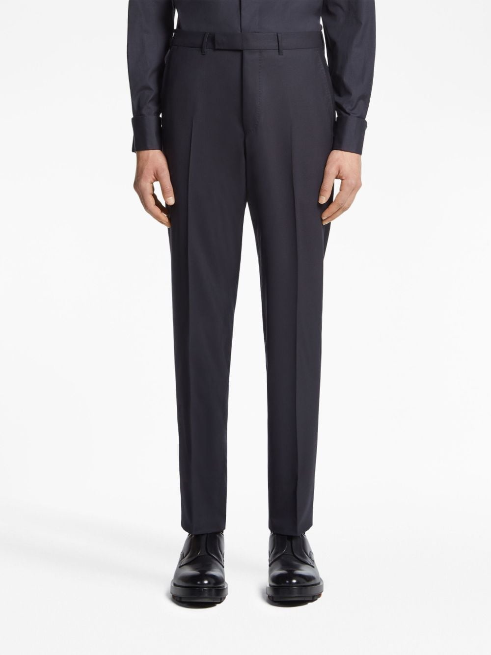 Centoventimila single-breasted wool suit - 3
