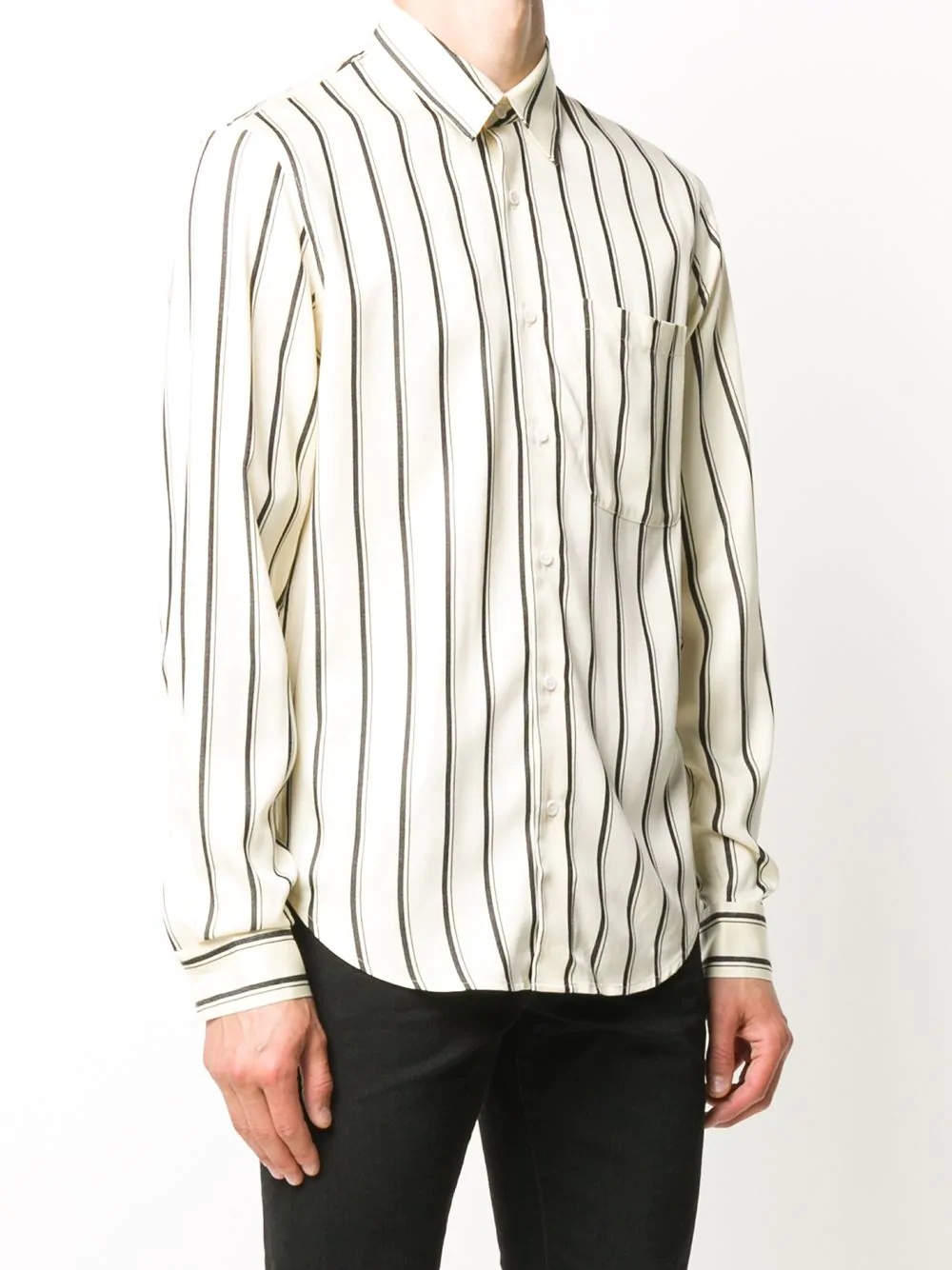 striped tailored shirt - 3