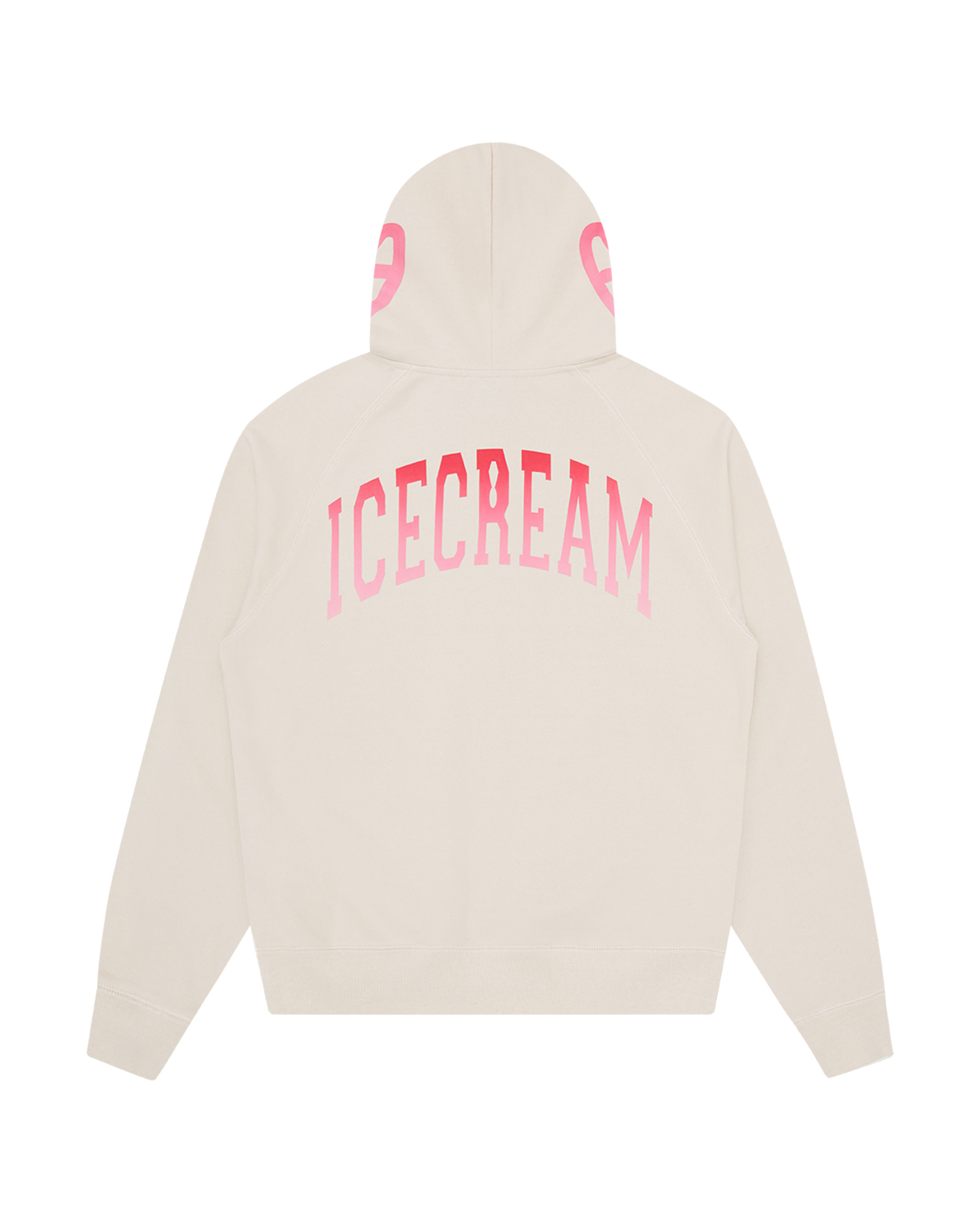 GRADIENT SMILEY ZIP THROUGH HOOD - 2