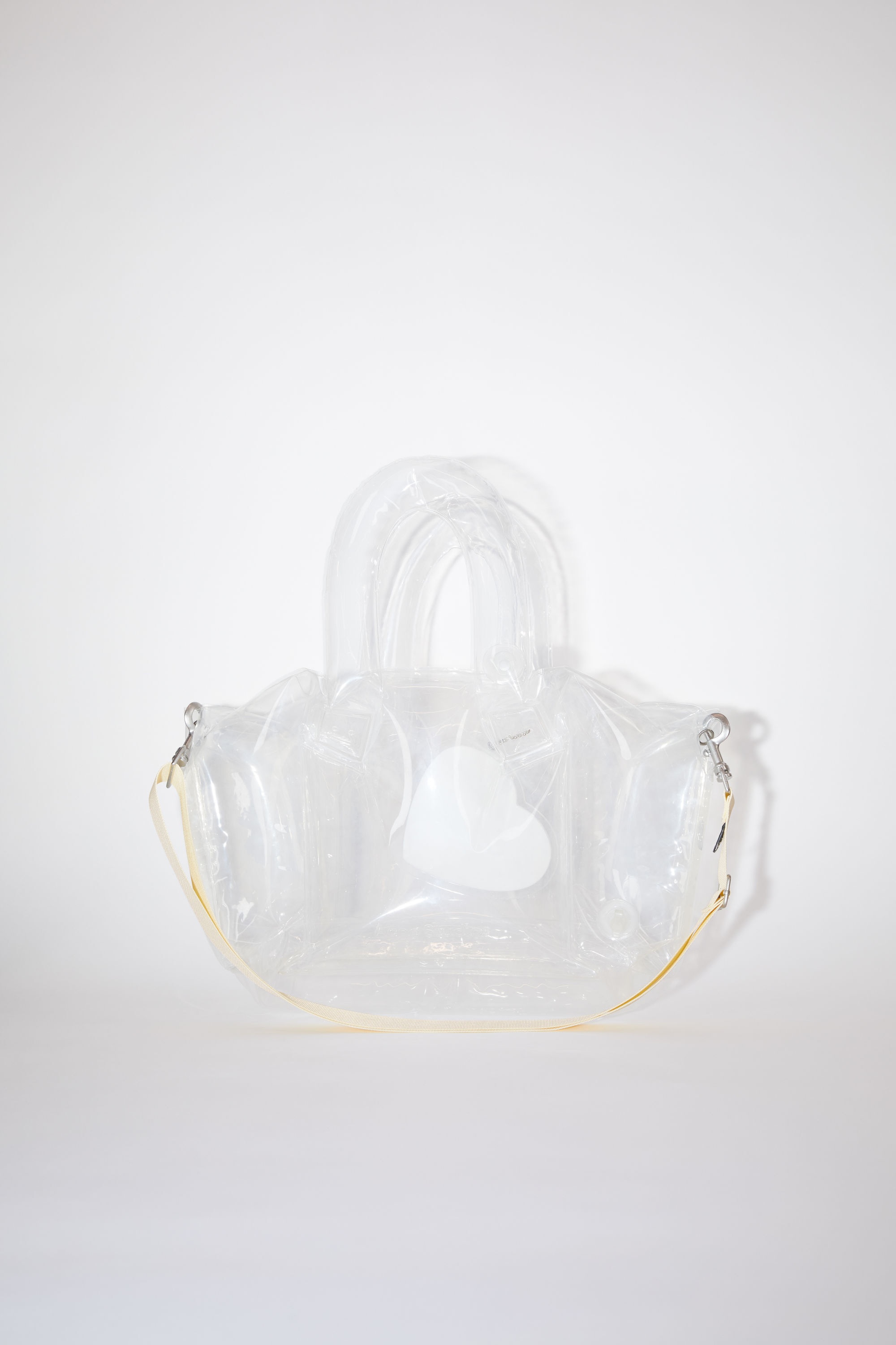 Inflatable shoulder bag - Transparent - 1