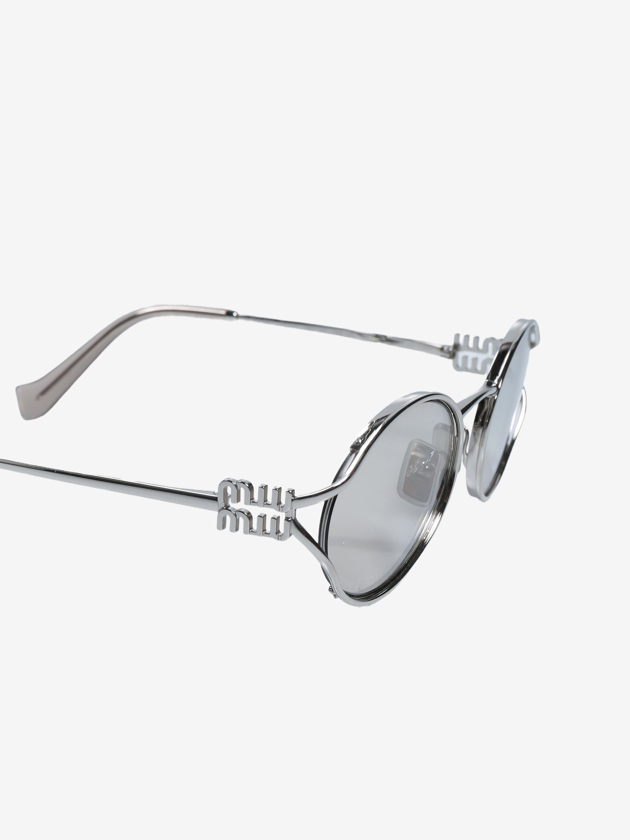 MIU MIU - Women Logo Sunglasses - 3