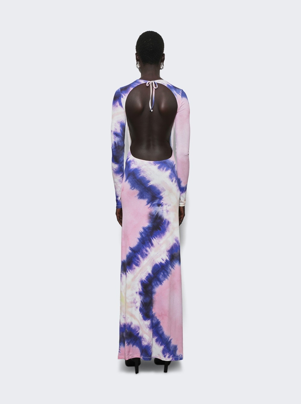 Tie Dye Long Dress Tie Dye Pink - 4