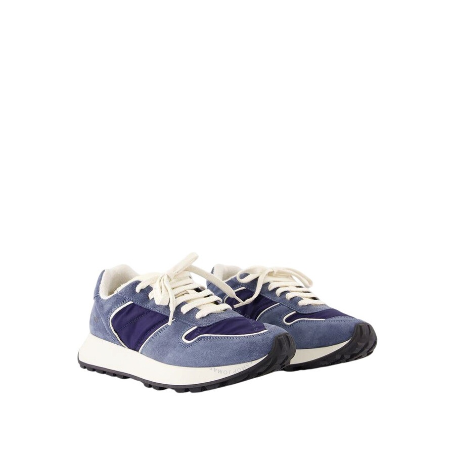 Common Projects Suede Low-Top Track Sneakers - 2