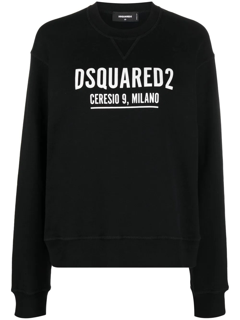 logo-print crew-neck sweatshirt - 1