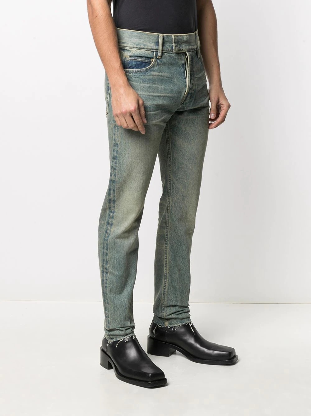 x Ermenegildo Zegna washed jeans - 3