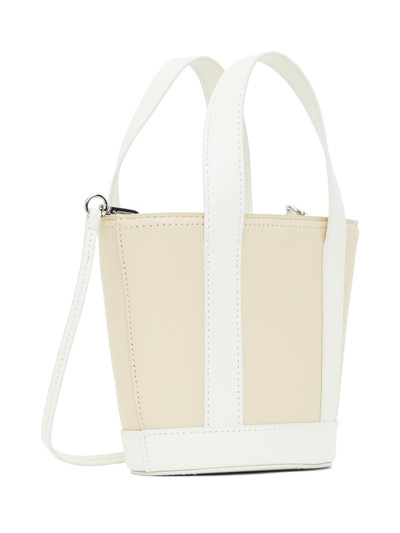 STAUD Off-White & White Allora Micro Bag outlook