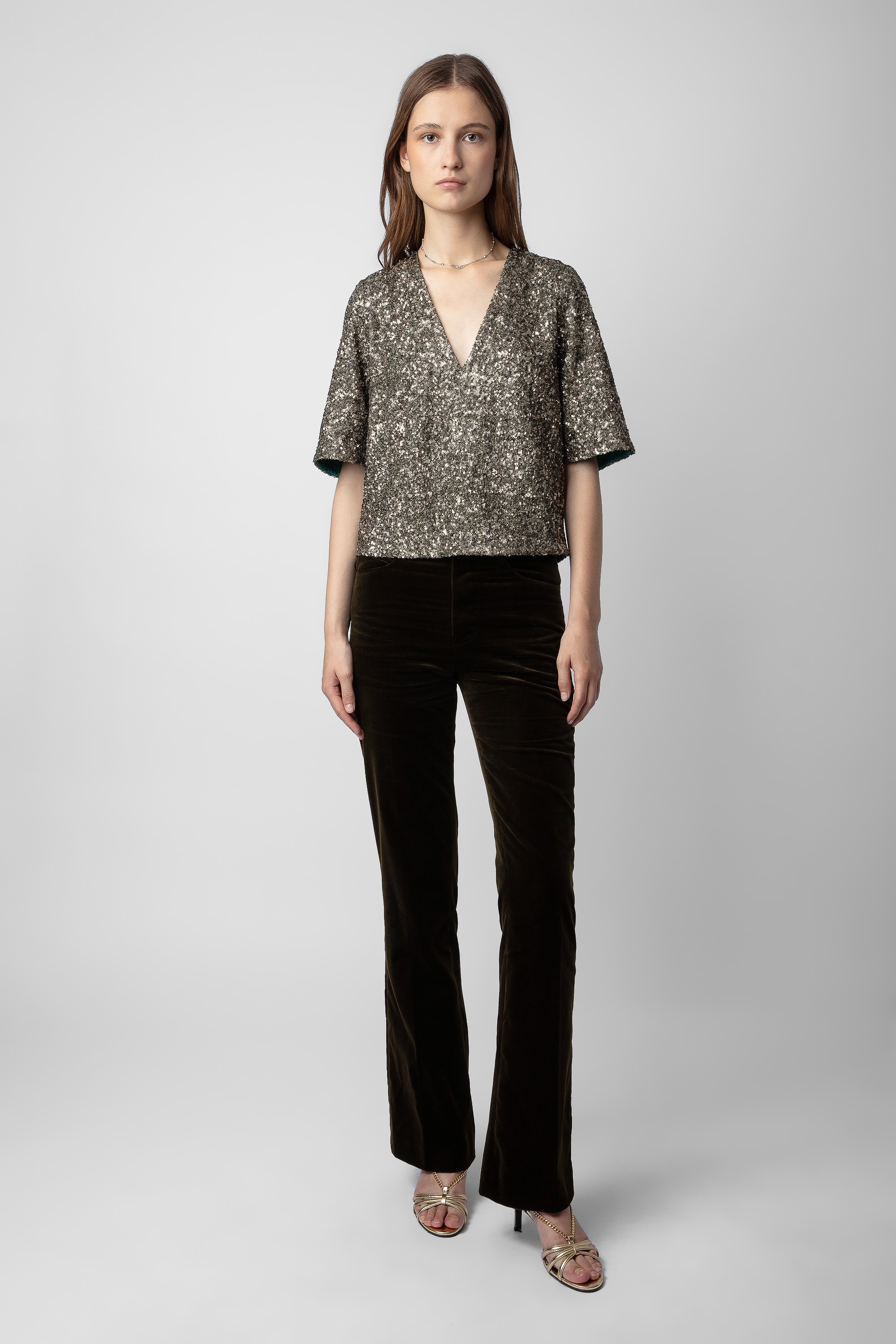 Tytane Sequin Blouse - 2