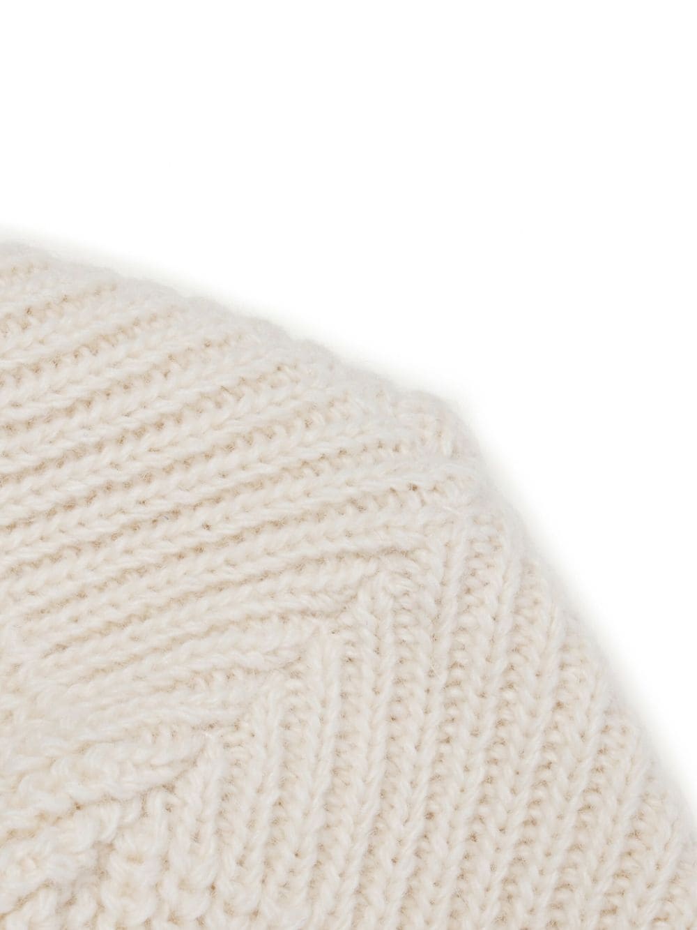 logo-appliquÃ© ribbed-knit beanie - 5