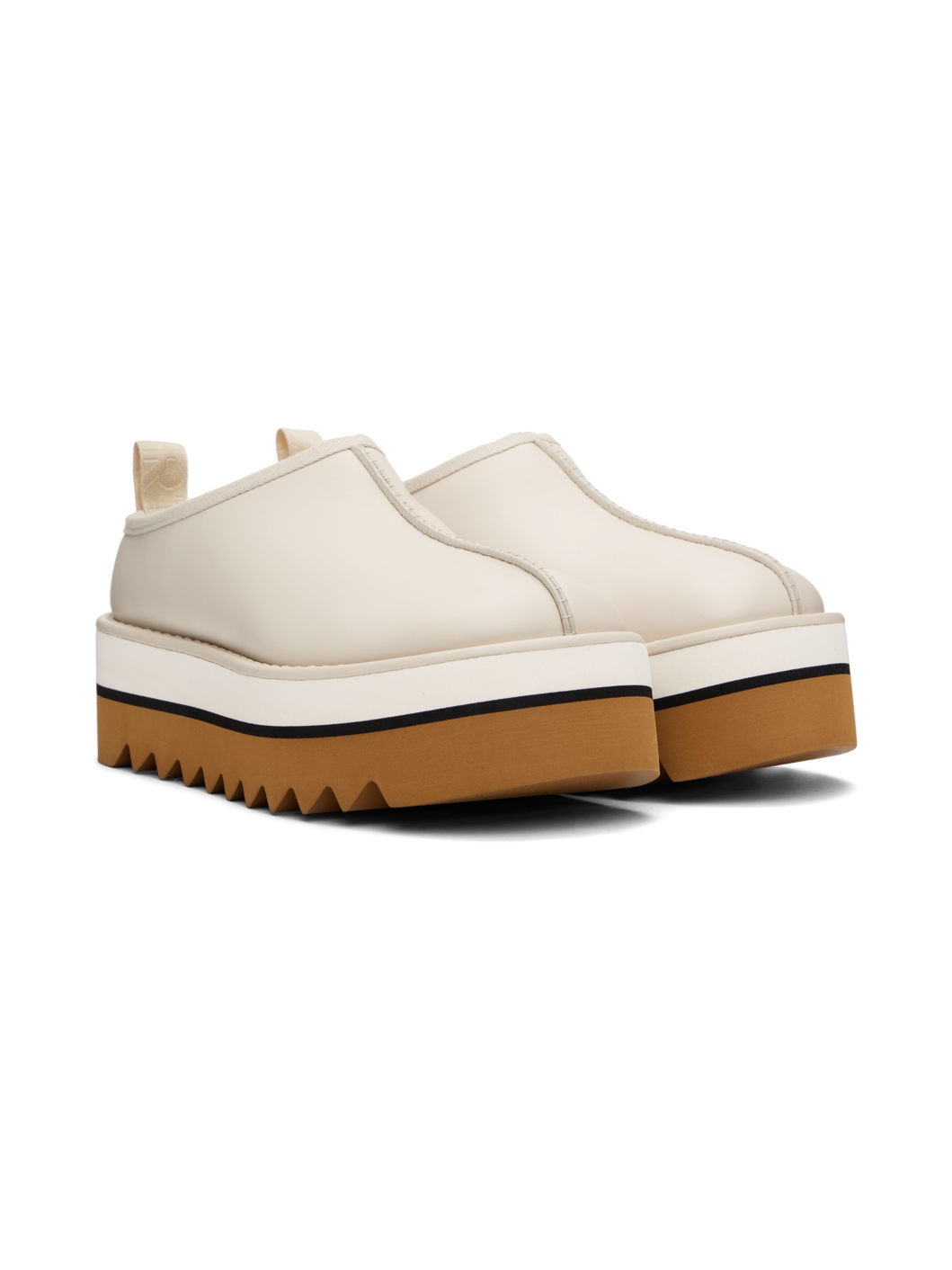 Off-White Sneak-Elyse Platform Slippers - 4