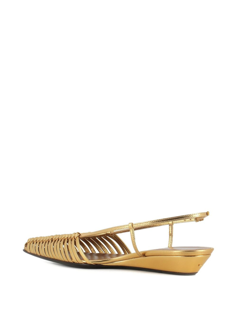Orsola woven pointed sandals 4