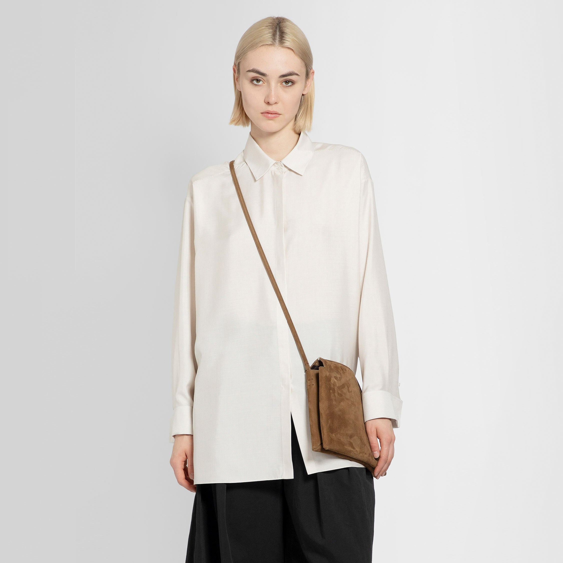 THE ROW WOMAN BEIGE SHIRTS - 6