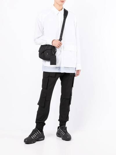 JUUN.J layered-effect long-sleeved shirt outlook