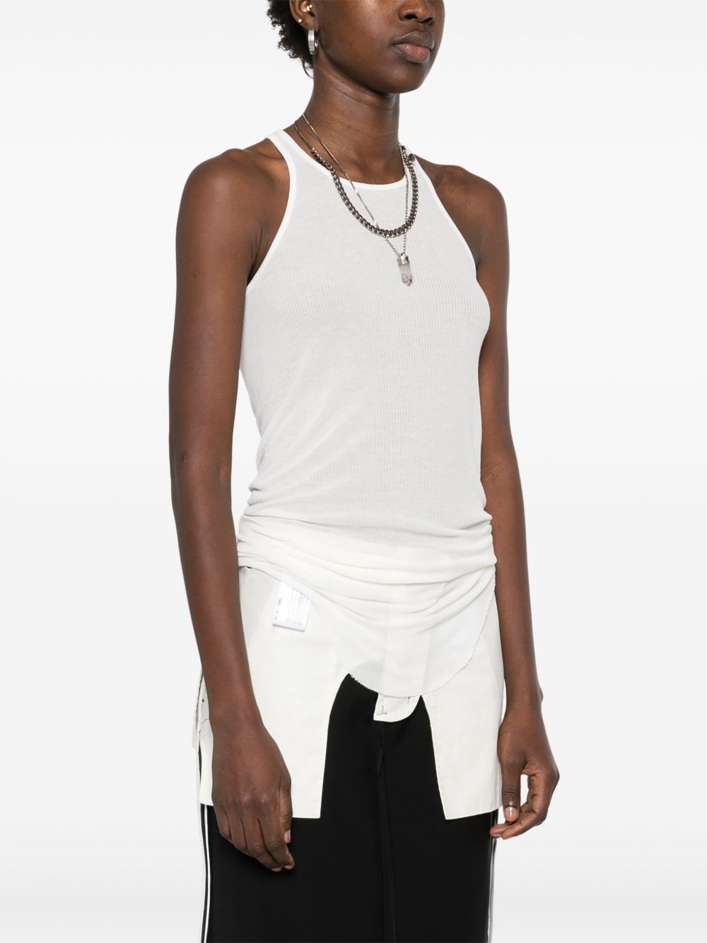 ribbed tank top - 3