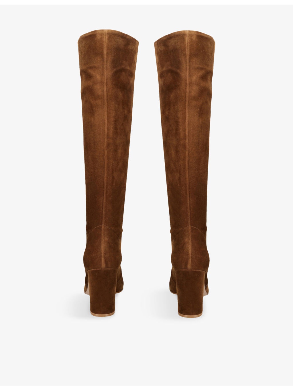 Glen 85 Heeled Suede Knee-High Boots - 2
