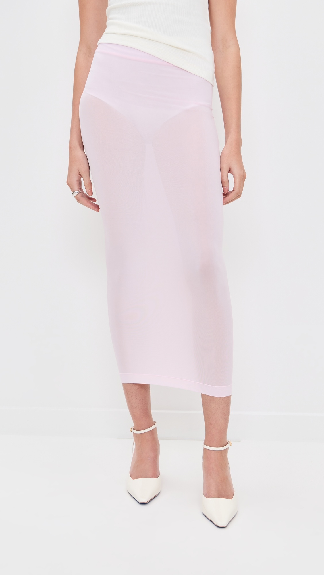 Sheer Tube Skirt - 3