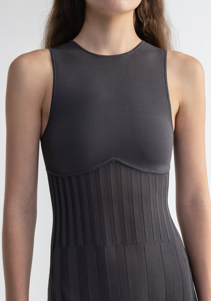 CLARA Knitted maxi dress 3