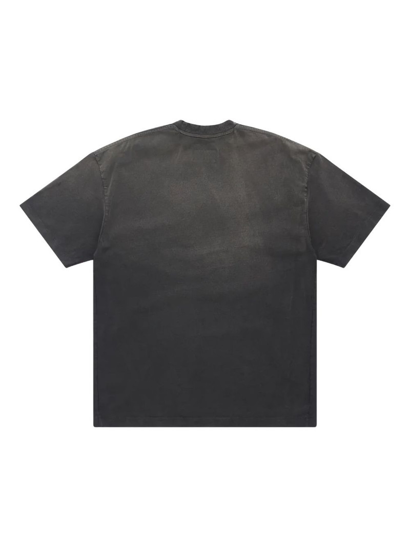 doublet sequin-heart graphic T-shirt outlook