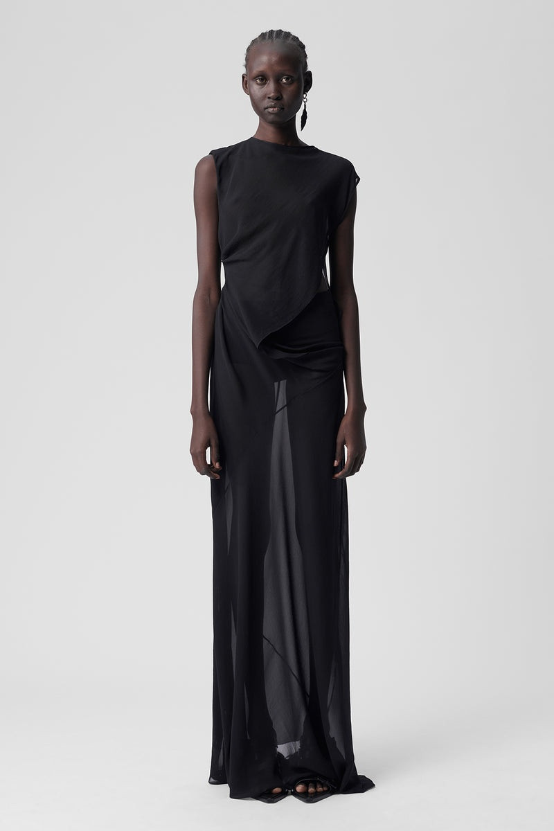 Iska Draped Dress 1