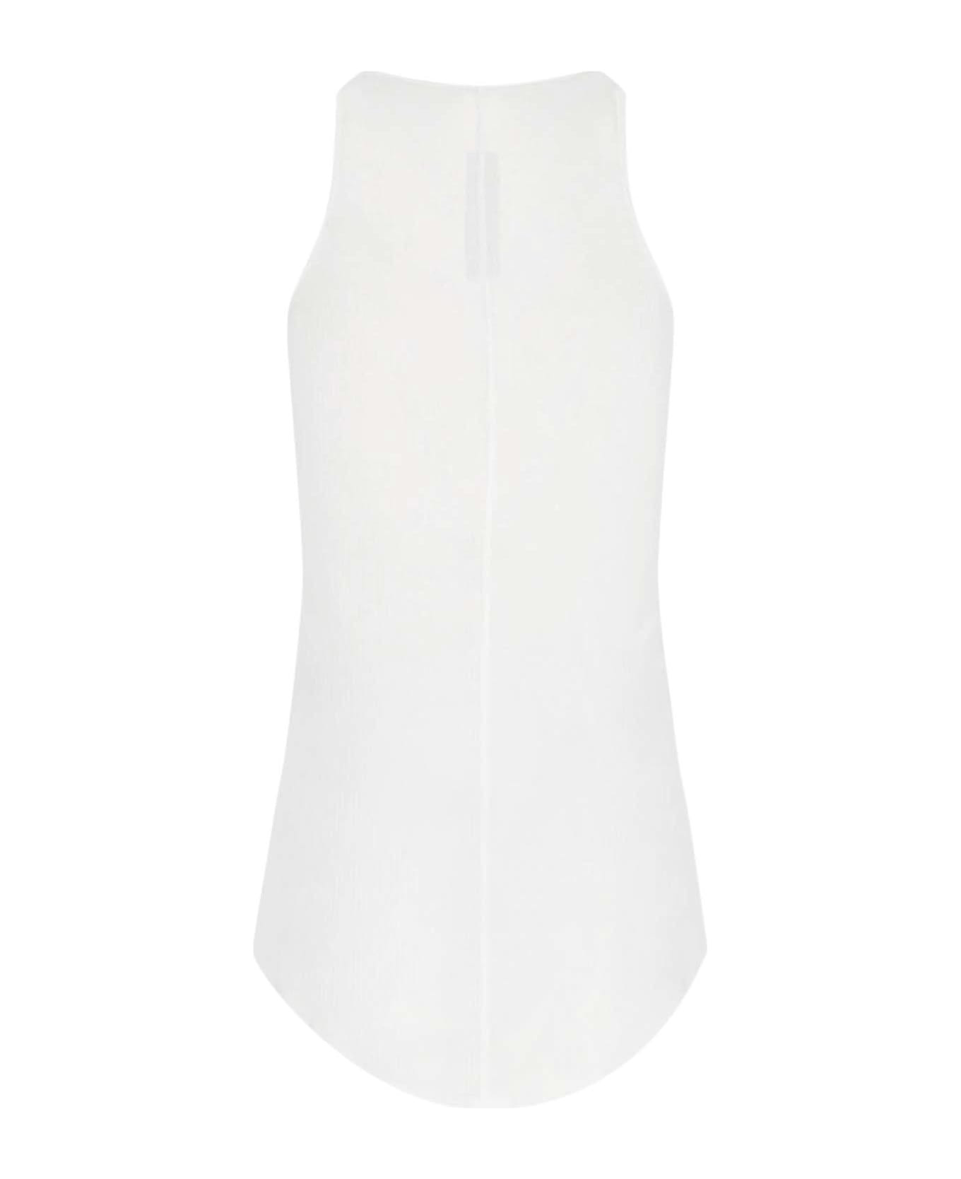 Viscose And Silk Tank Top - 2