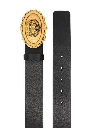 Dolce & Gabbana crown logo plaque belt outlook