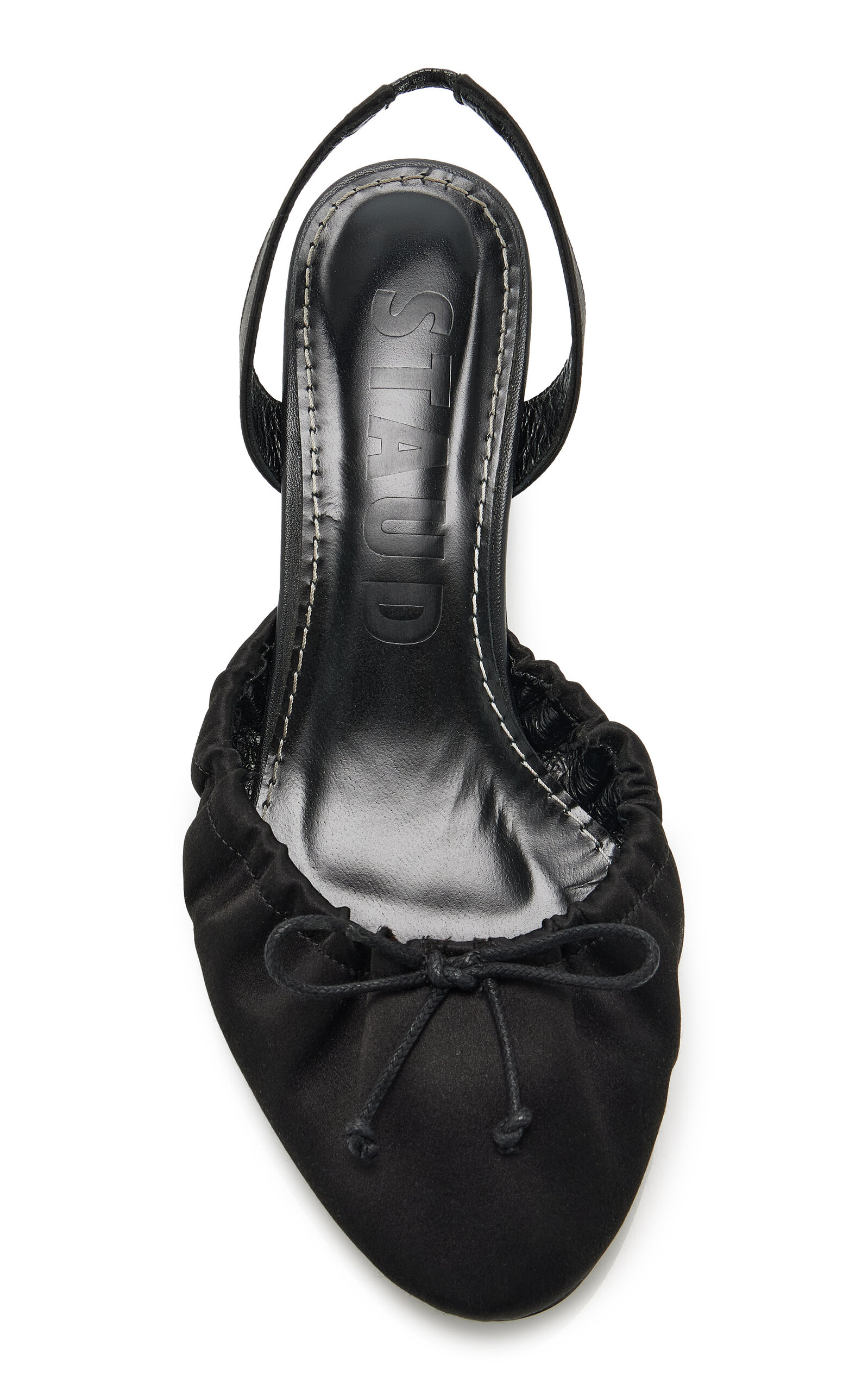 Alba Satin Ballet Slingback Pumps black - 5