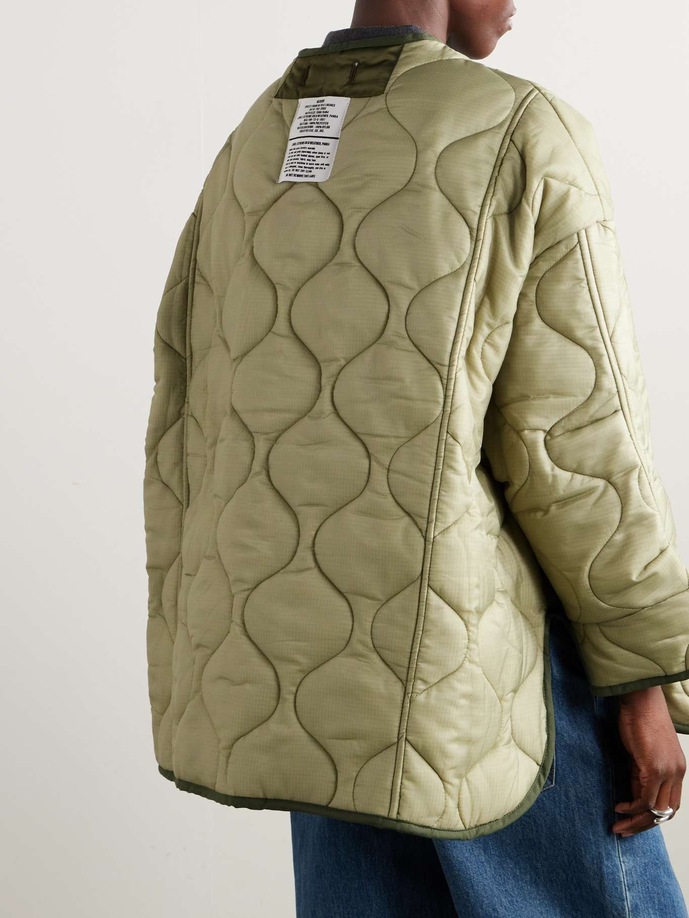 Quilted padded ripstop jacket - 4