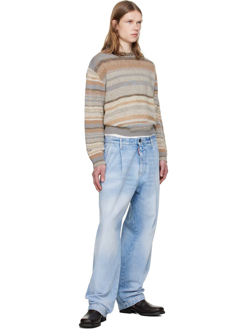 DSQUARED2 Blue Light Clean Wash One Pleat Jeans outlook