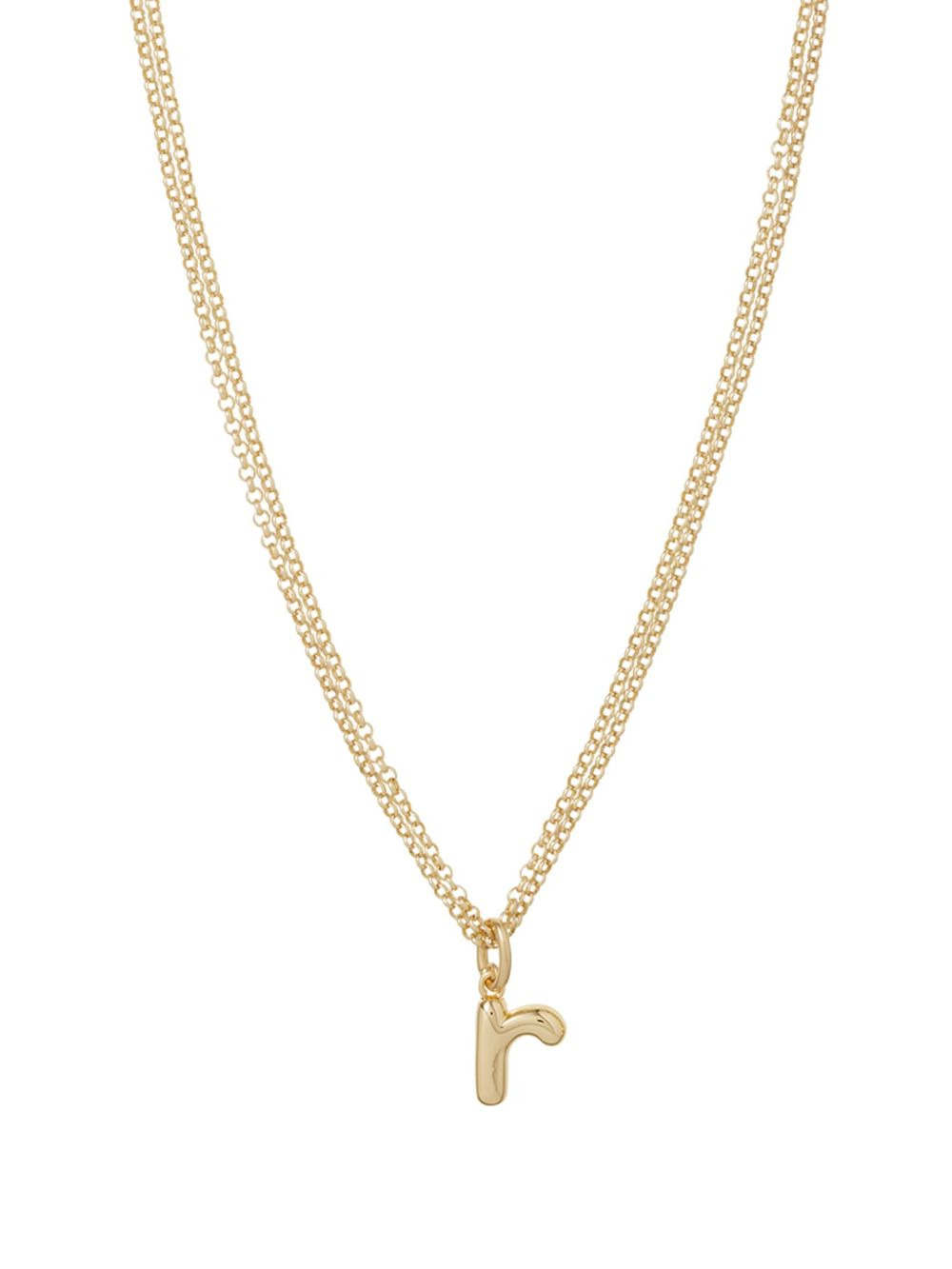 The Puffy Initial necklace - 2