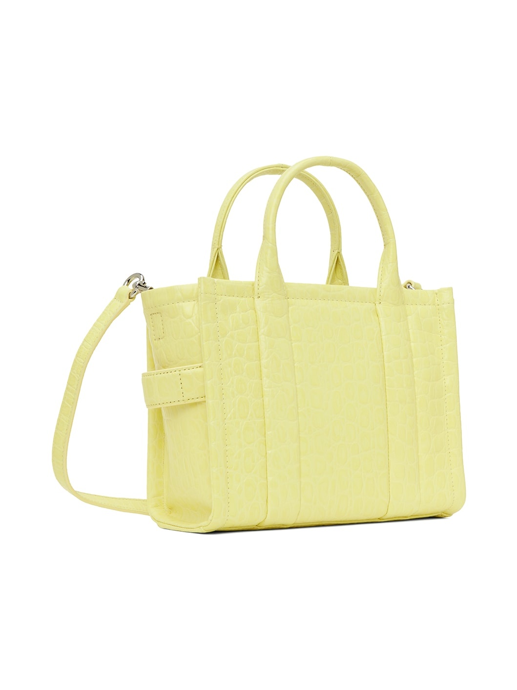 Yellow Mini Croc-Embossed 'The Tote Bag' - 3