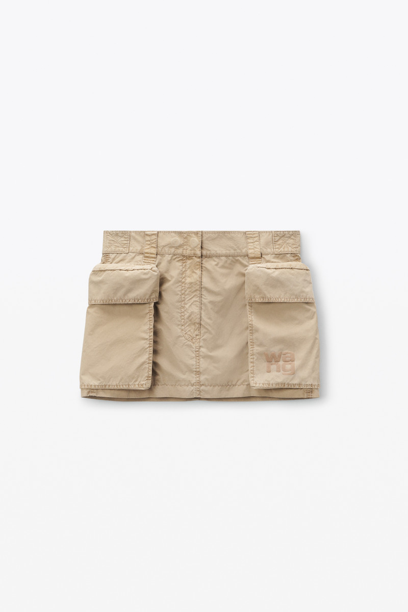 Cargo Mini Skirt with Oversize Pockets 1