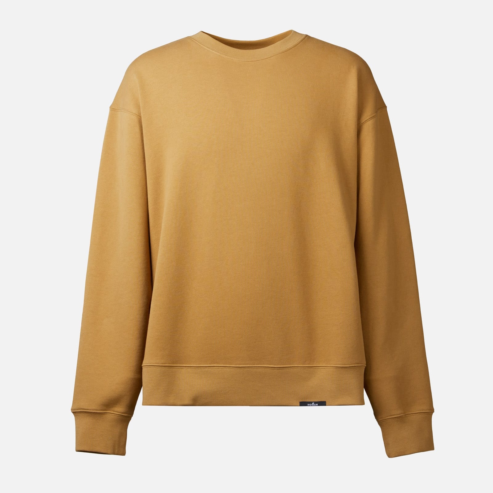 Round Neck Sweatshirt Beige - 1