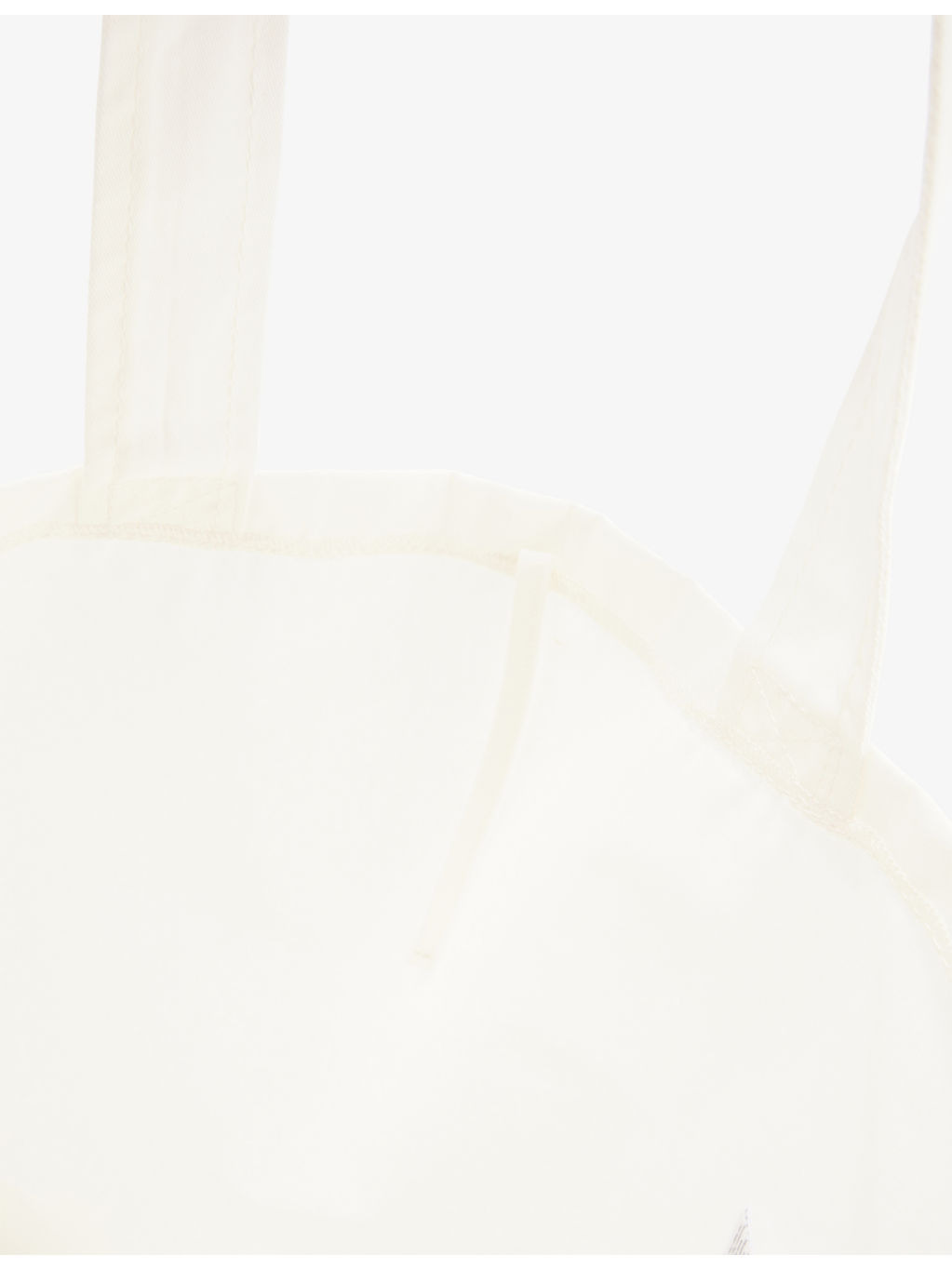 Floral Pattern Cotton Tote Bag - 5