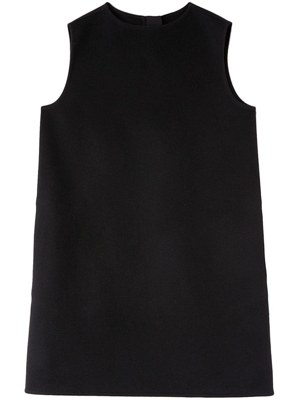 doubleface sleeveless cashmere dress - 1