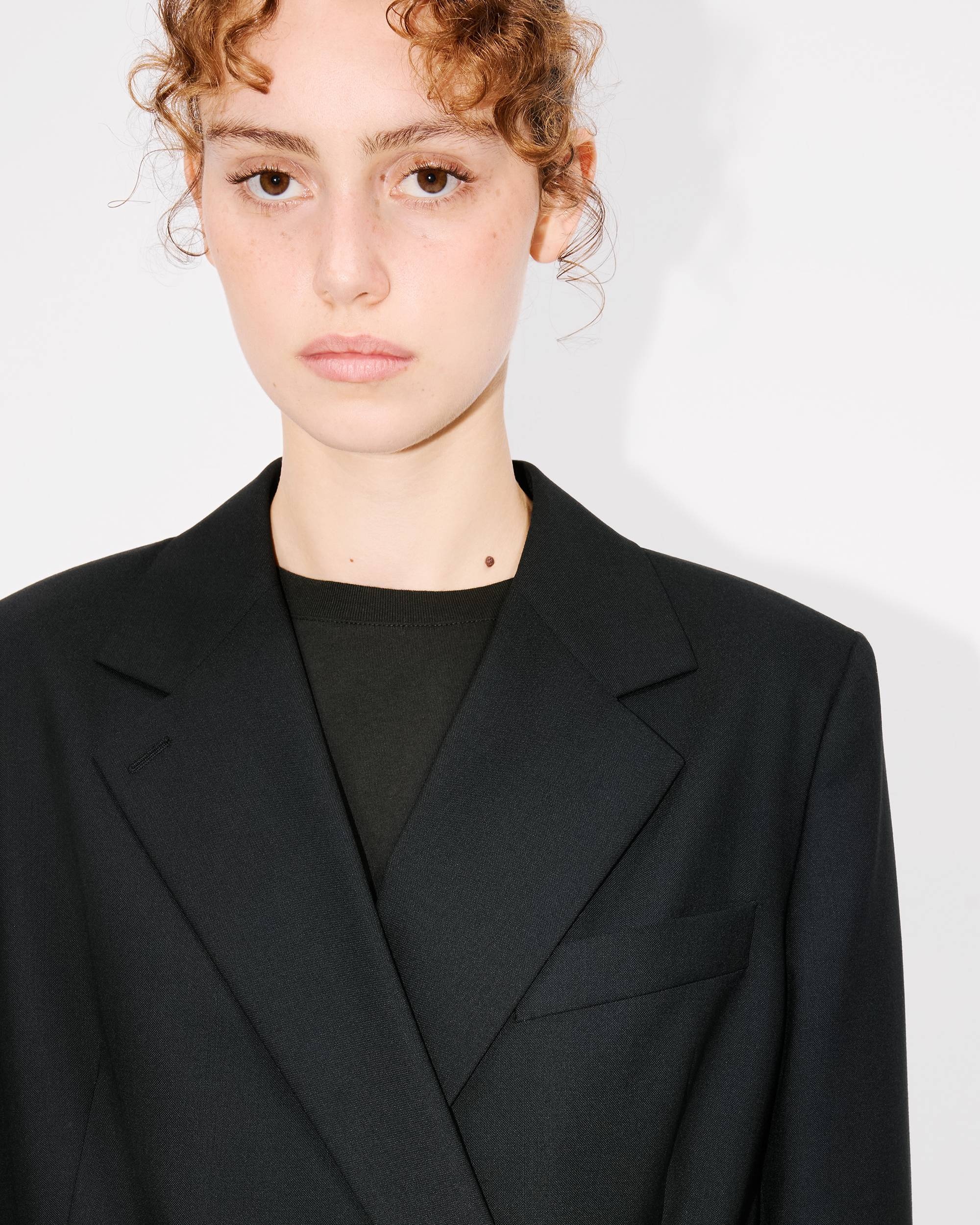 Kimono blazer in virgin wool - 6