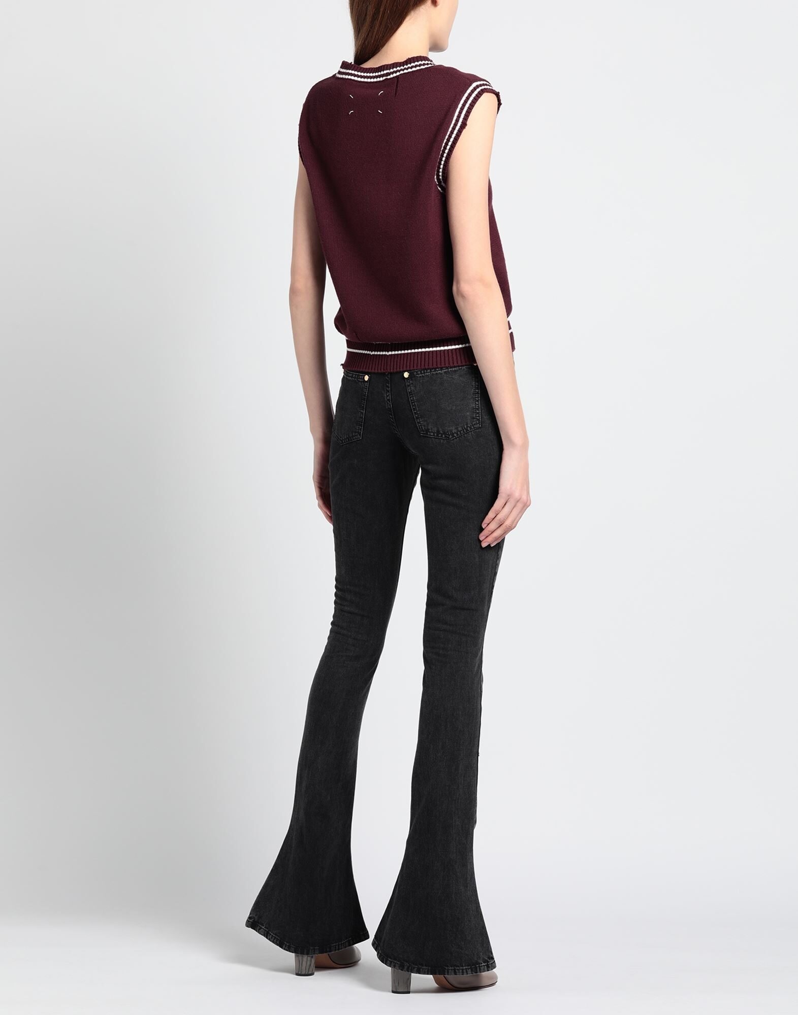 Black Women's Denim Pants - 3