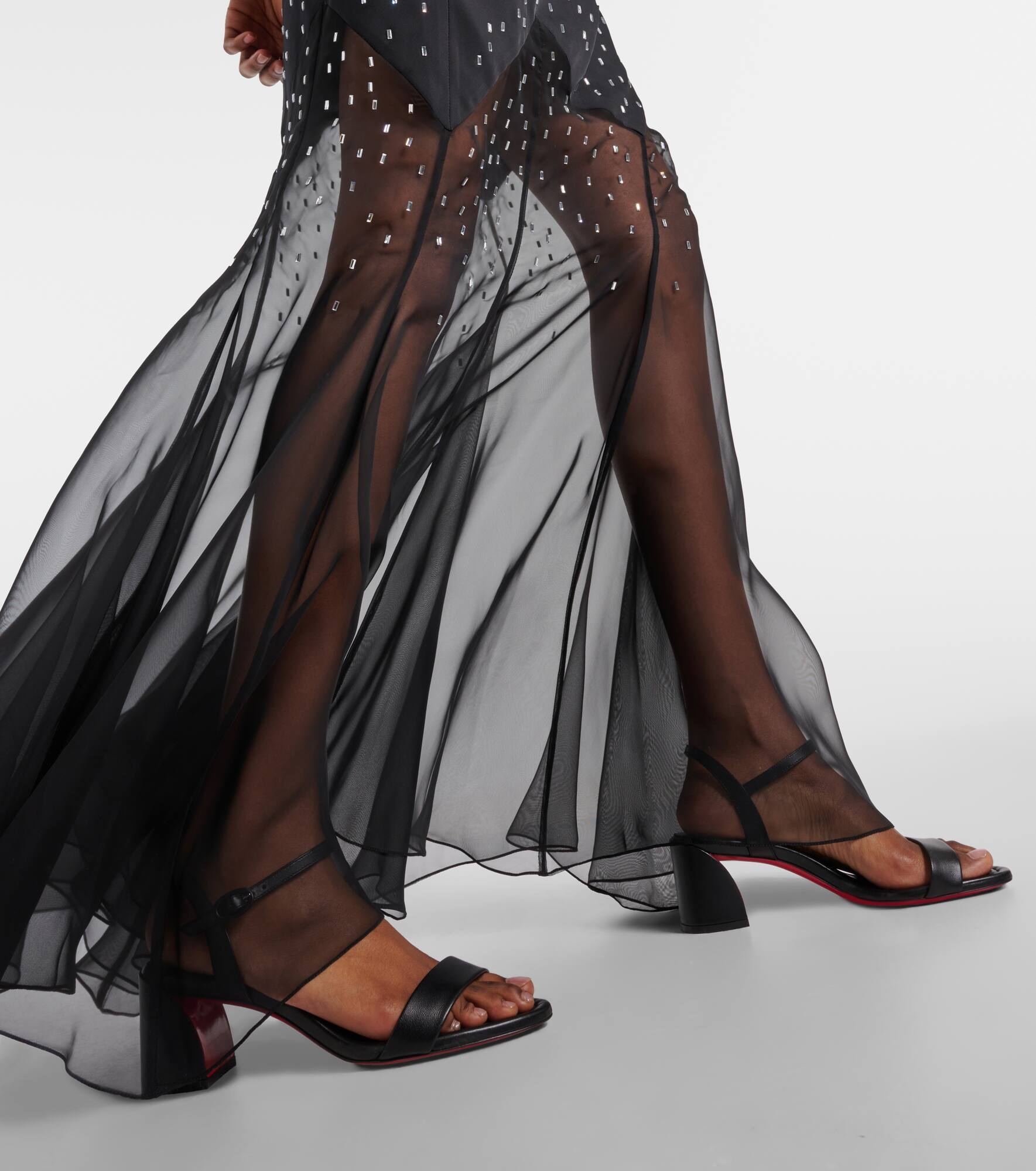 Miss Jane 55 leather sandals - 4
