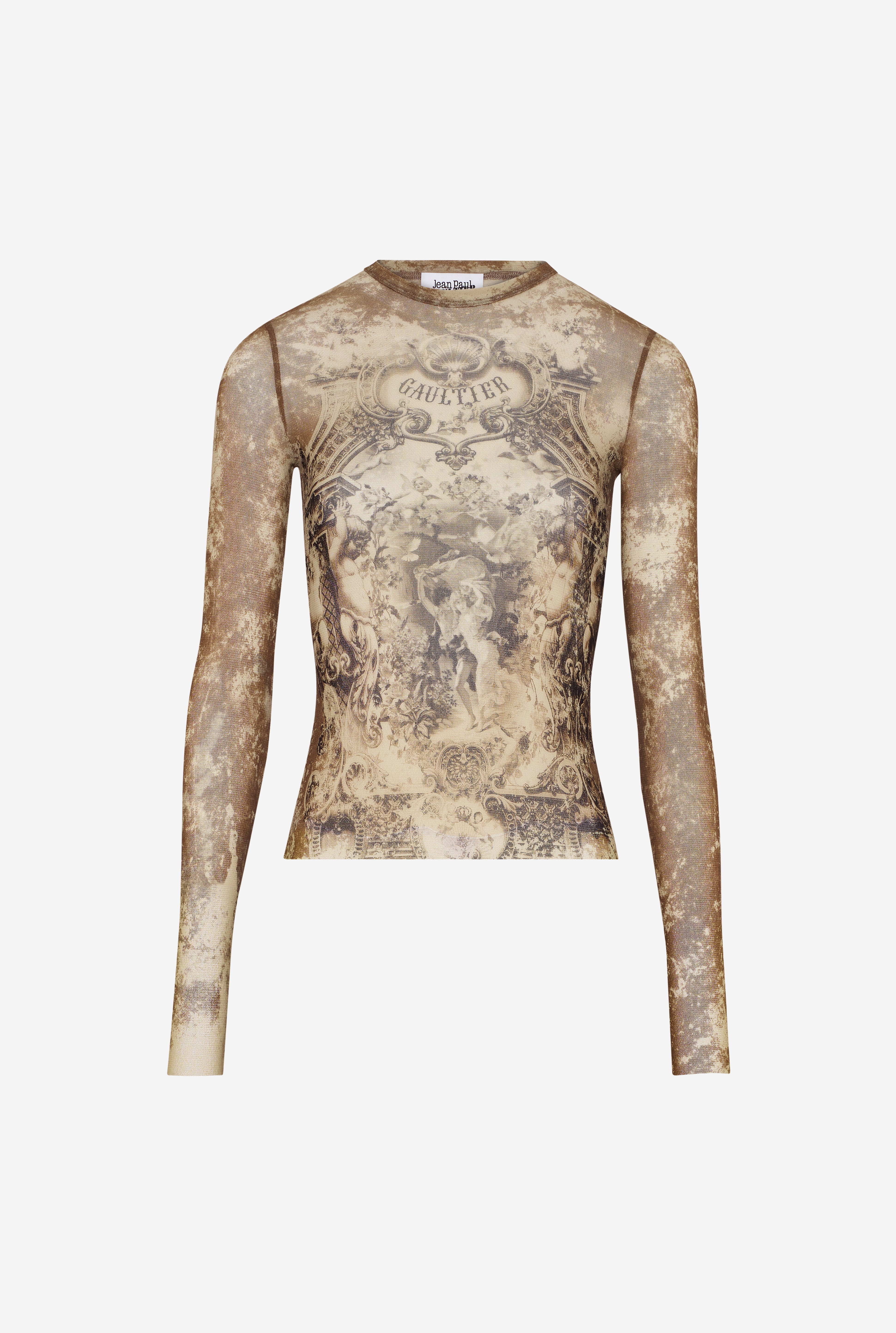 THE BEIGE MÉDAILLON TOP - 8