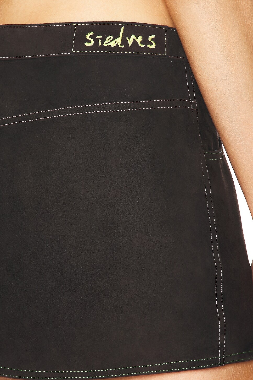For FWRD Suede Mini Skirt - 6