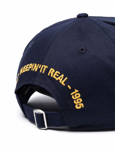 DSQUARED2 embroidered logo cap outlook