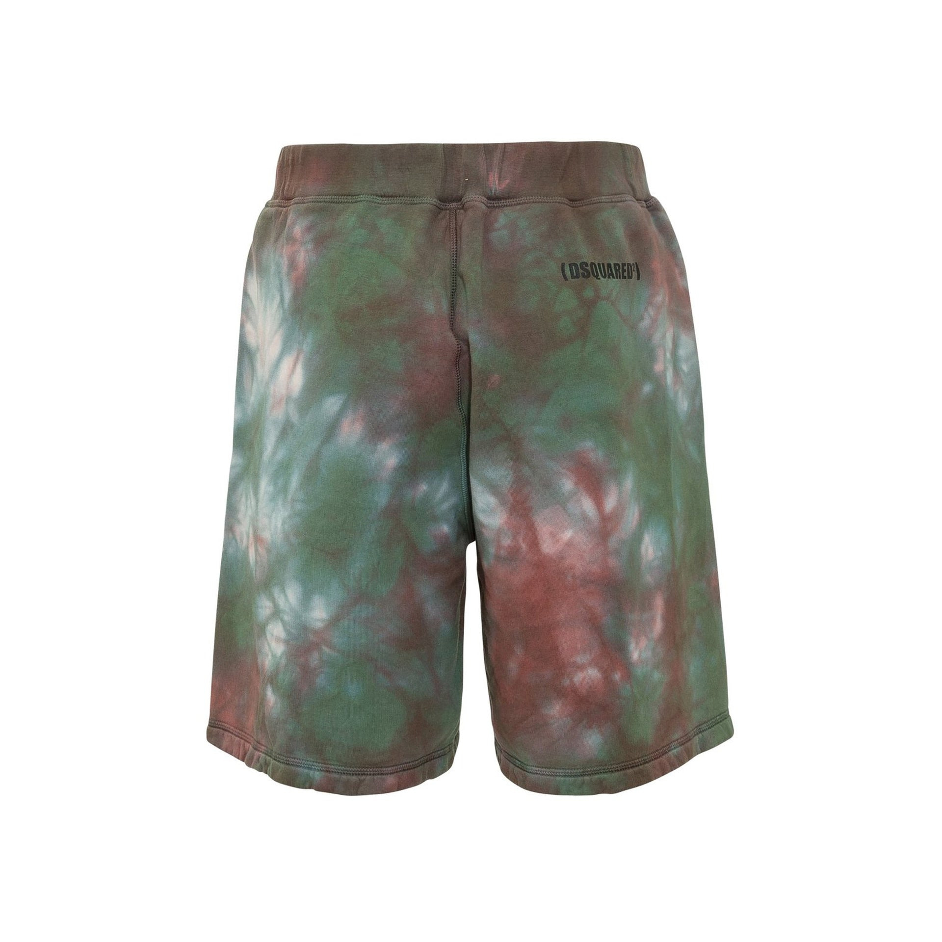 Dsquared2 Cotton Tie-Dye Shorts Men - 2