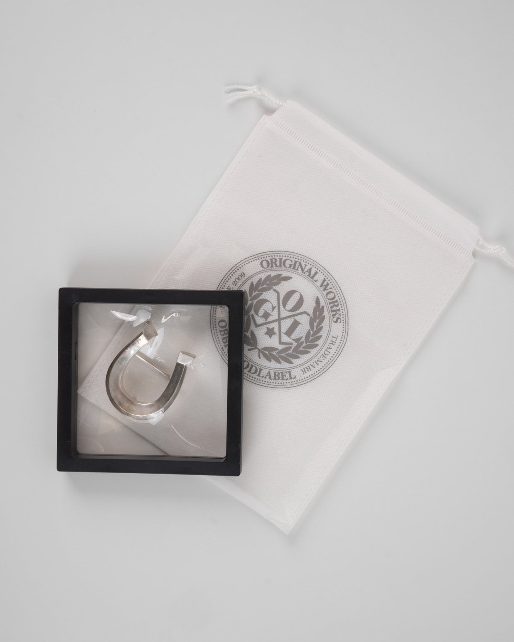 OGL-HSB-SIL OGL Horseshoe Belt Buckle - Sterling Silver - 2