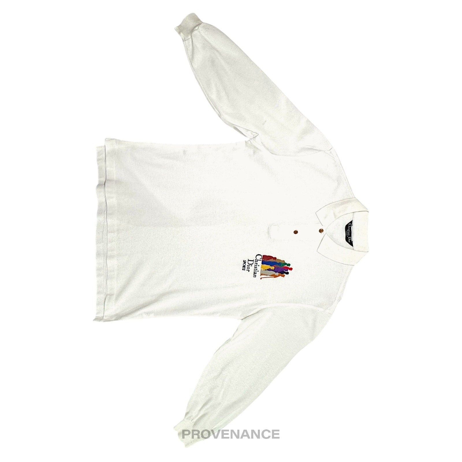 Christian Dior Sports - Christian Dior Sports Polo Golf Shirt - White M - 9